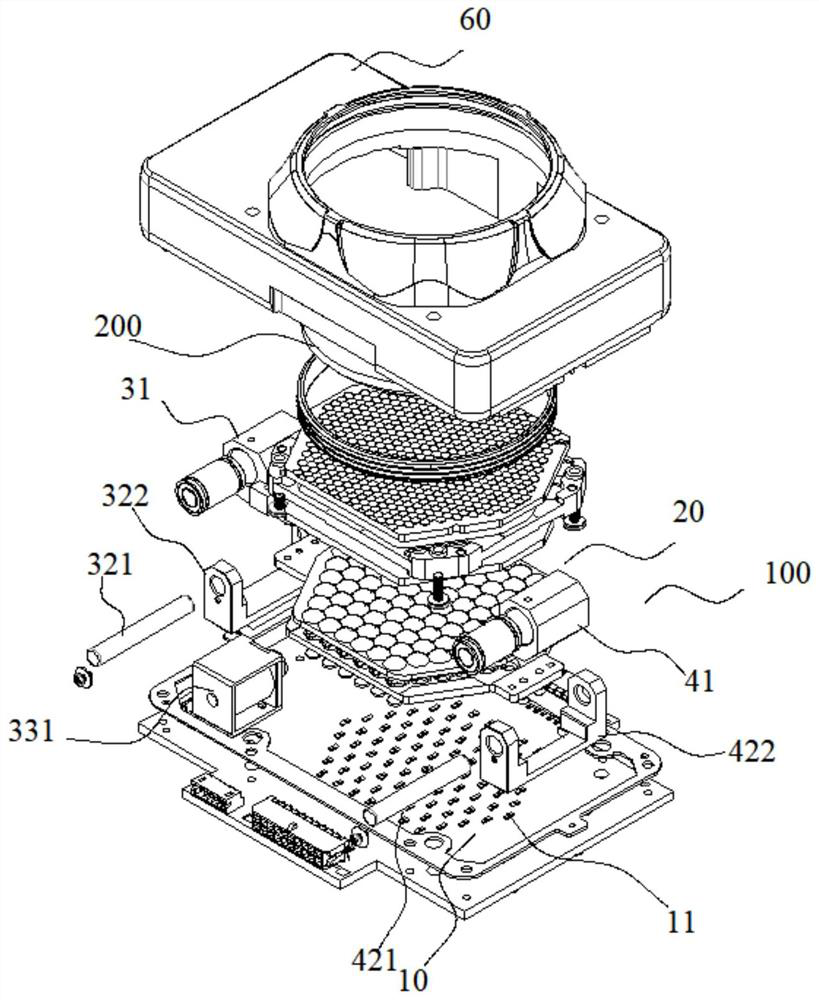 Light source adjusting device