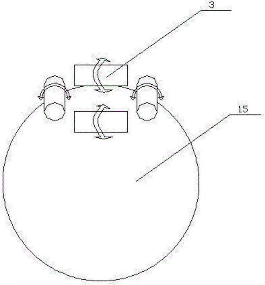 Magnetic suspension wheel