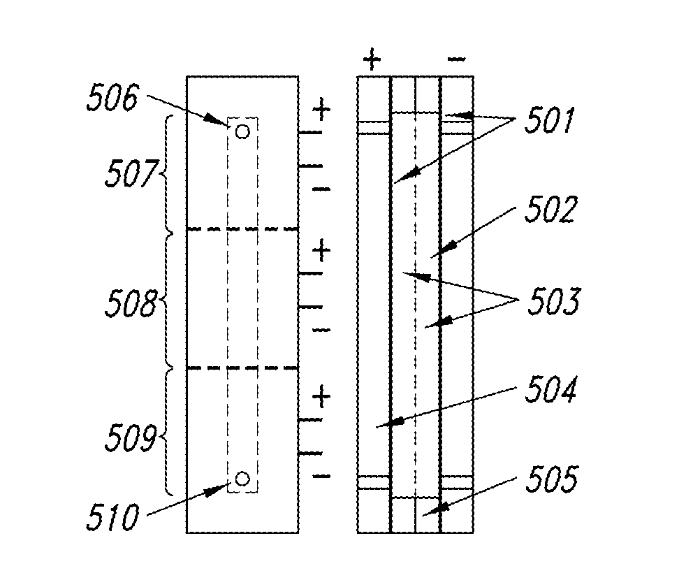 Flow ultracapacitor