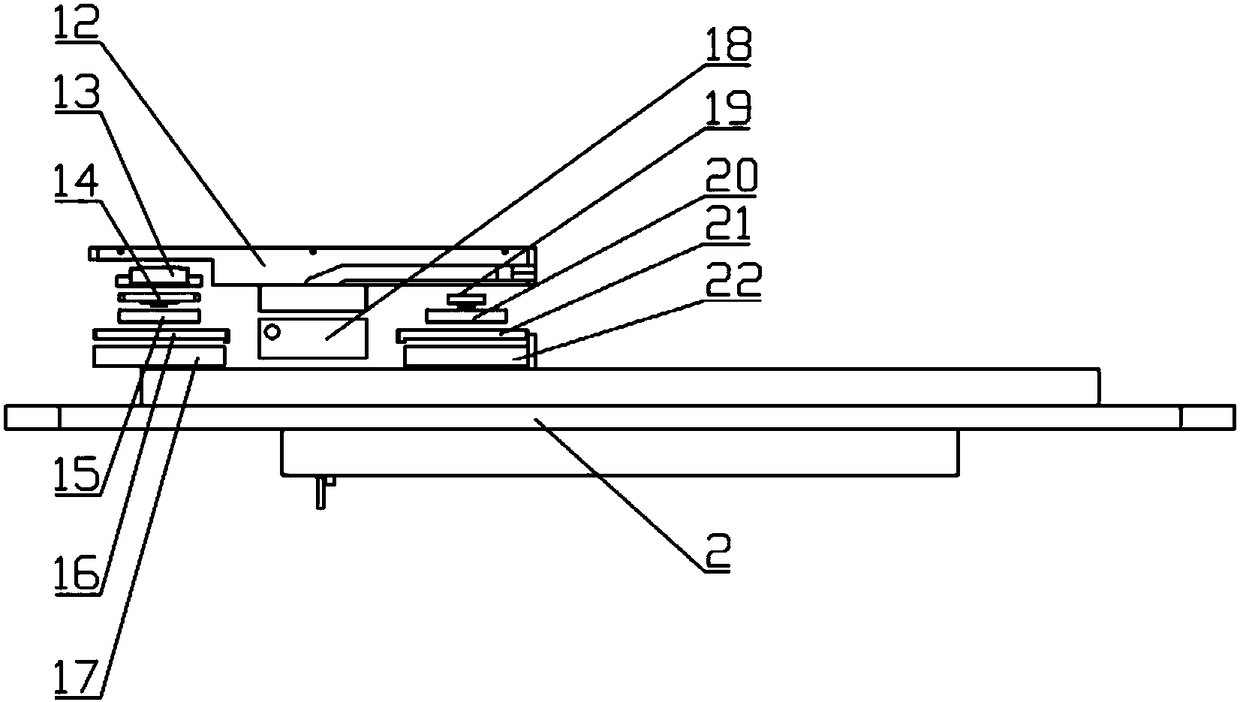 High-precision annular production device for linear motor