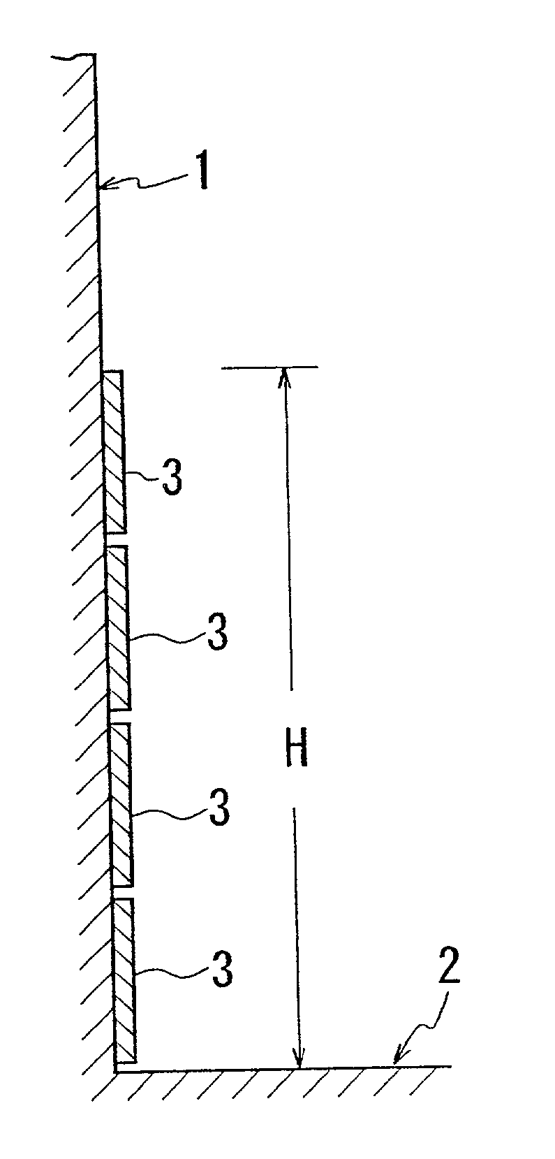 Formed building material and room