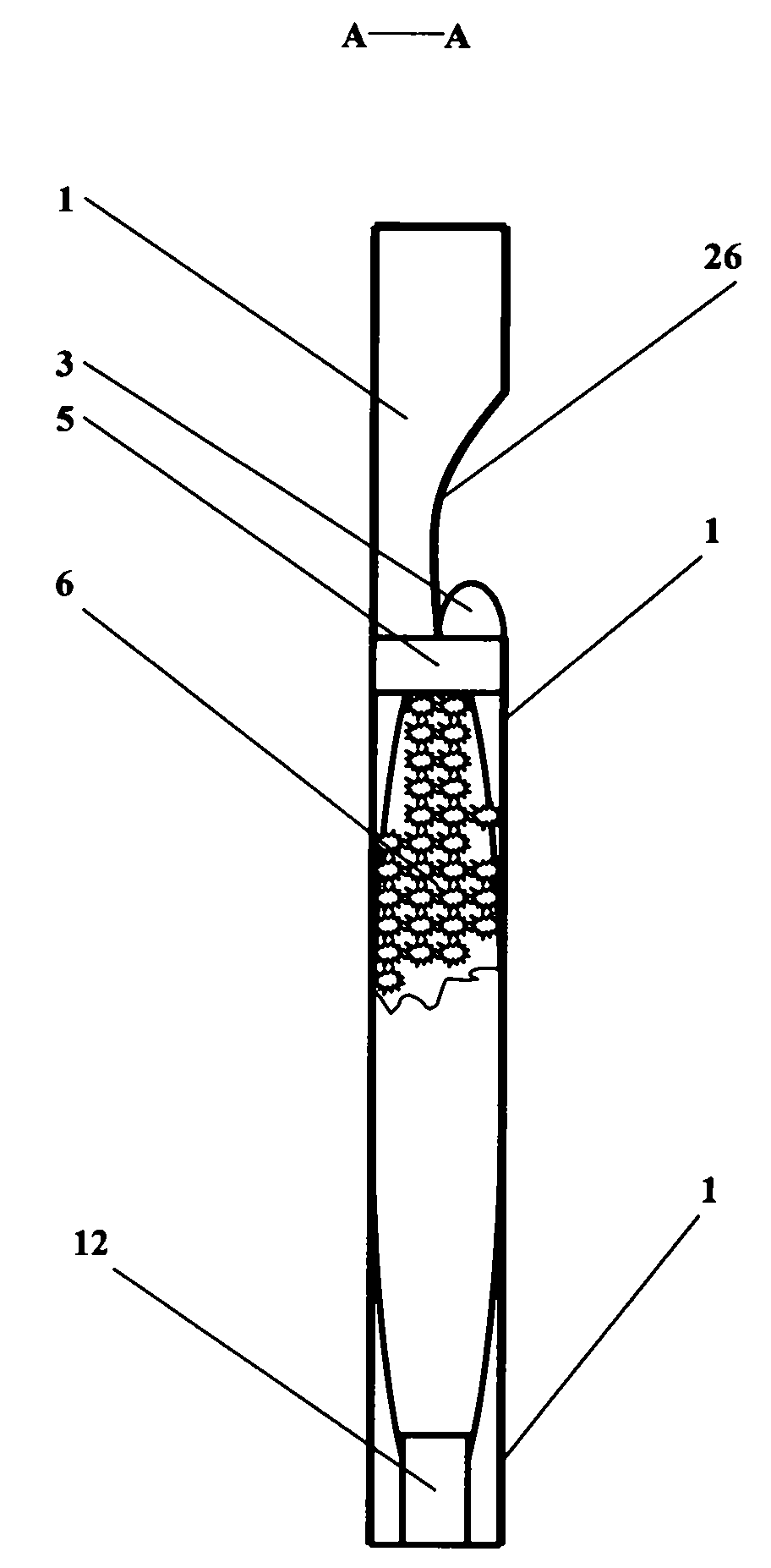 Transverse filtering mask