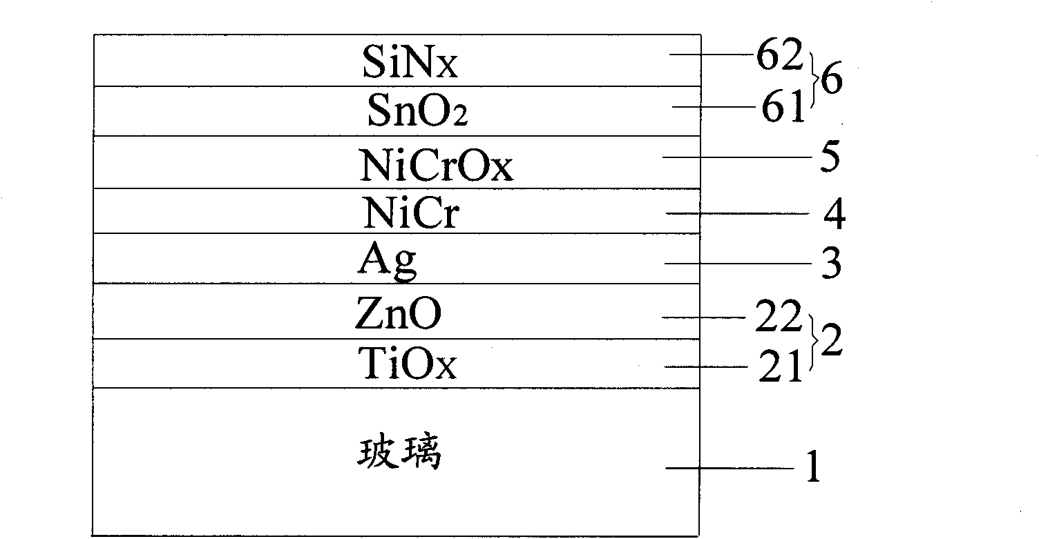 One-way perspective glass and preparation method thereof