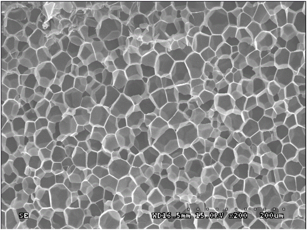 Preparation method of microporous PMI (polymethacrylimide) foam and PMI foam prepared by method