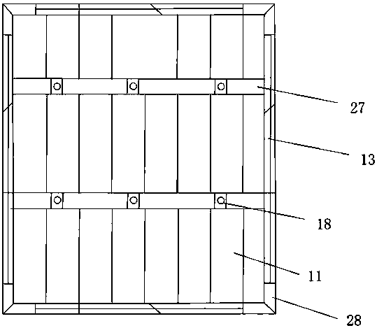 Combined set-shaped steel formwork and modeling method thereof