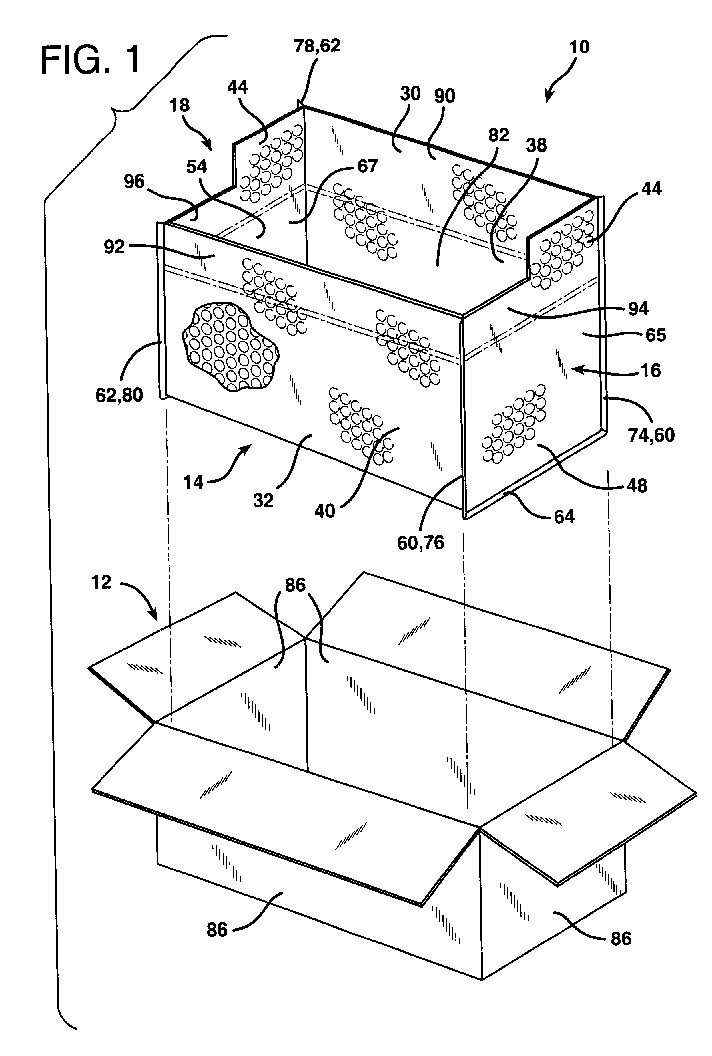 Apparatus for packaging goods