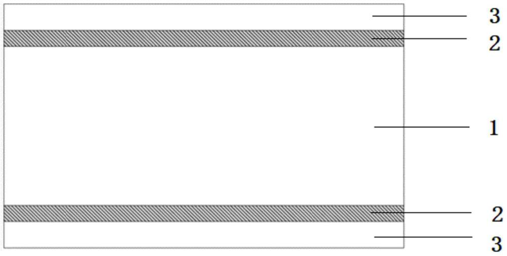 Light and safe conductive film and preparation method thereof