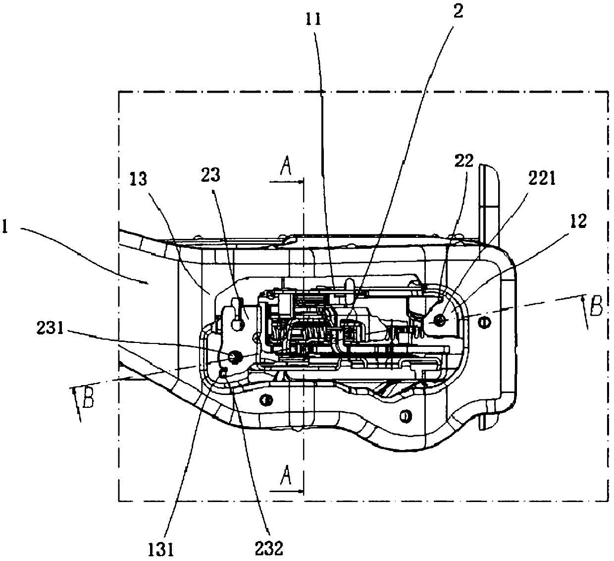 Front engine room structure and vehicle