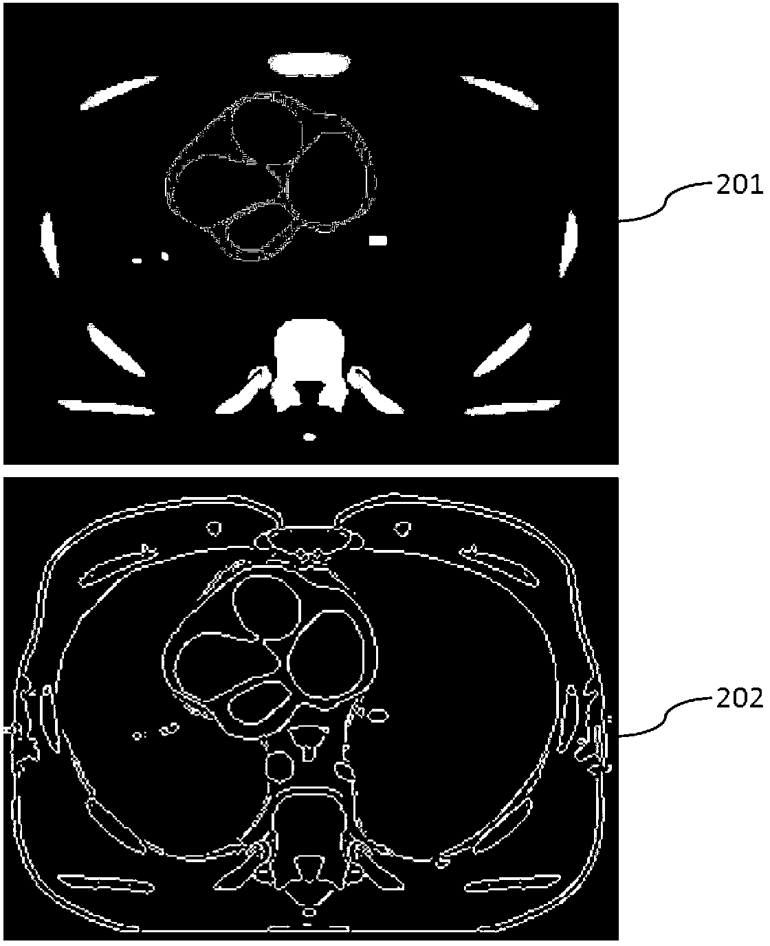 Method for calculating, displaying and storing radiation dosages of CT image formation