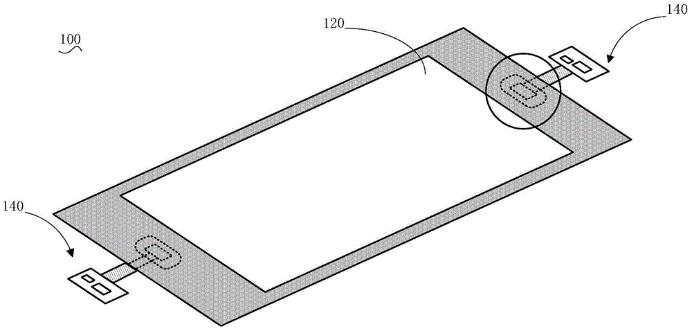 Fingerprint recognition device, touch screen with same and terminal device