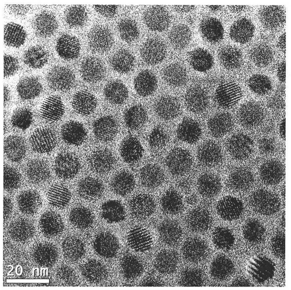 Preparation method of PbSxSe1-x ternary nanocrystal