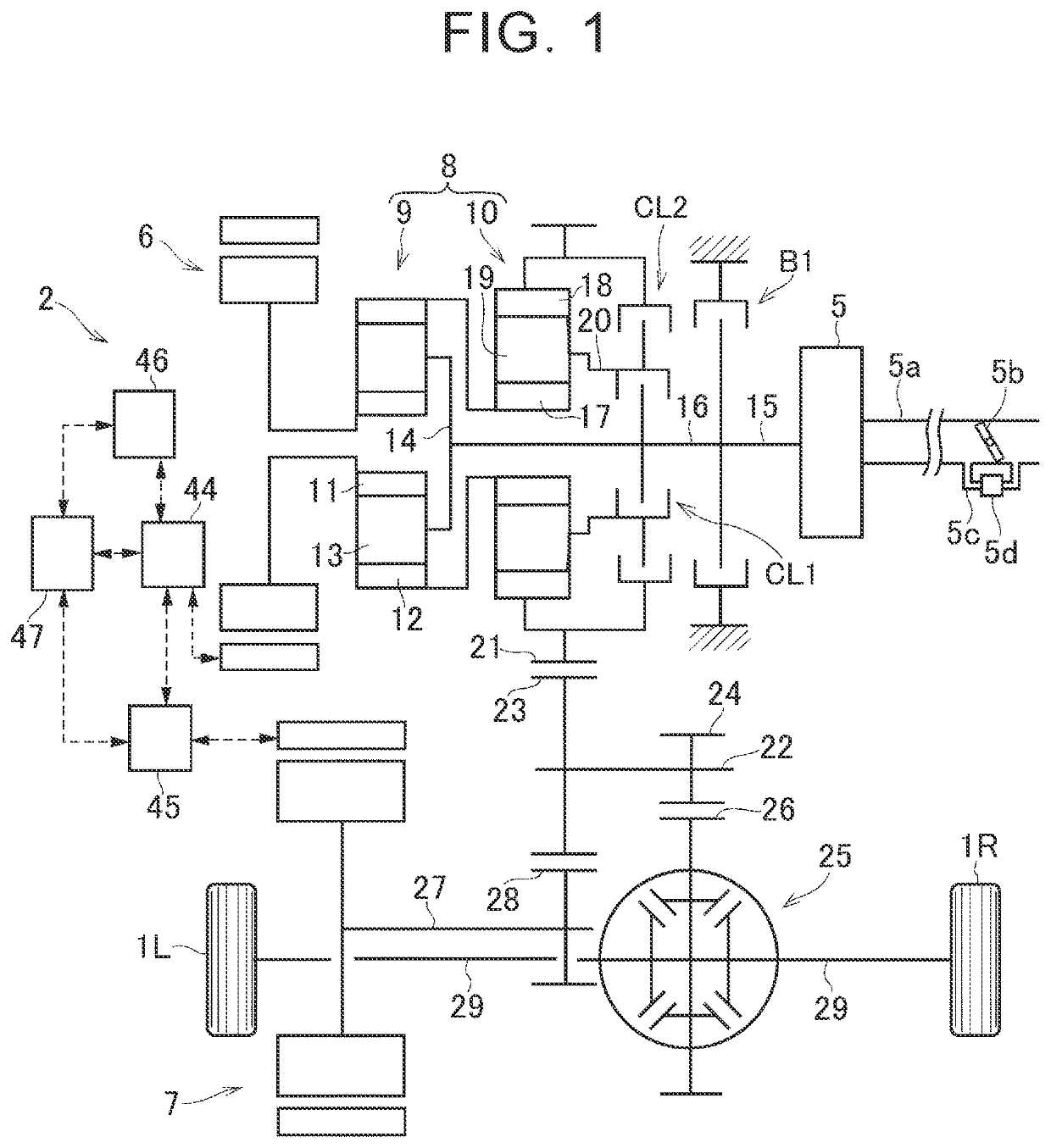 Vehicle, and method of controlling vehicle