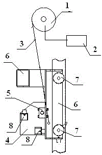 Improved scraper bucket trash remover