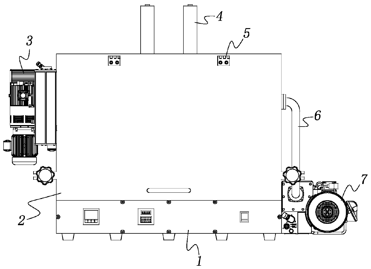 Multi-station macromolecular vacuum hot press