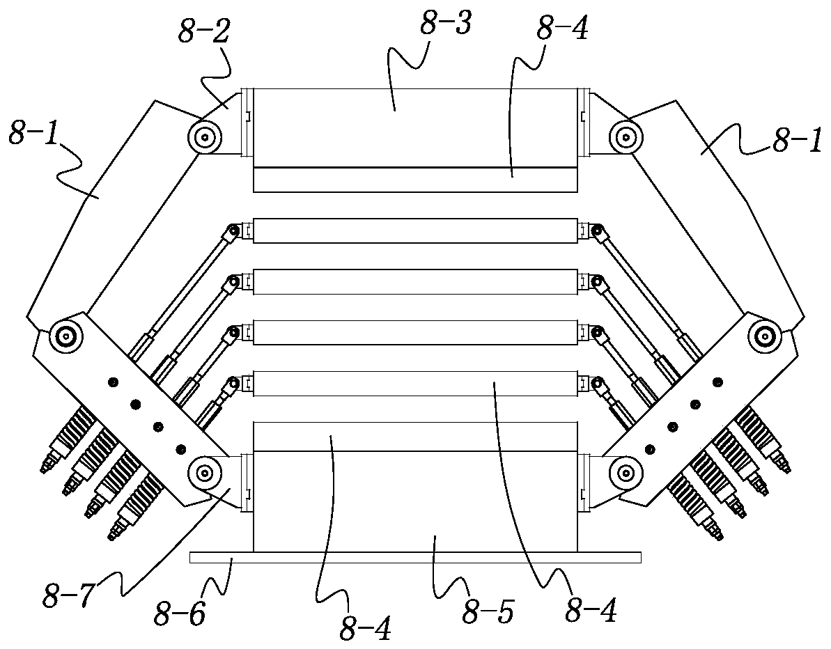 Multi-station macromolecular vacuum hot press