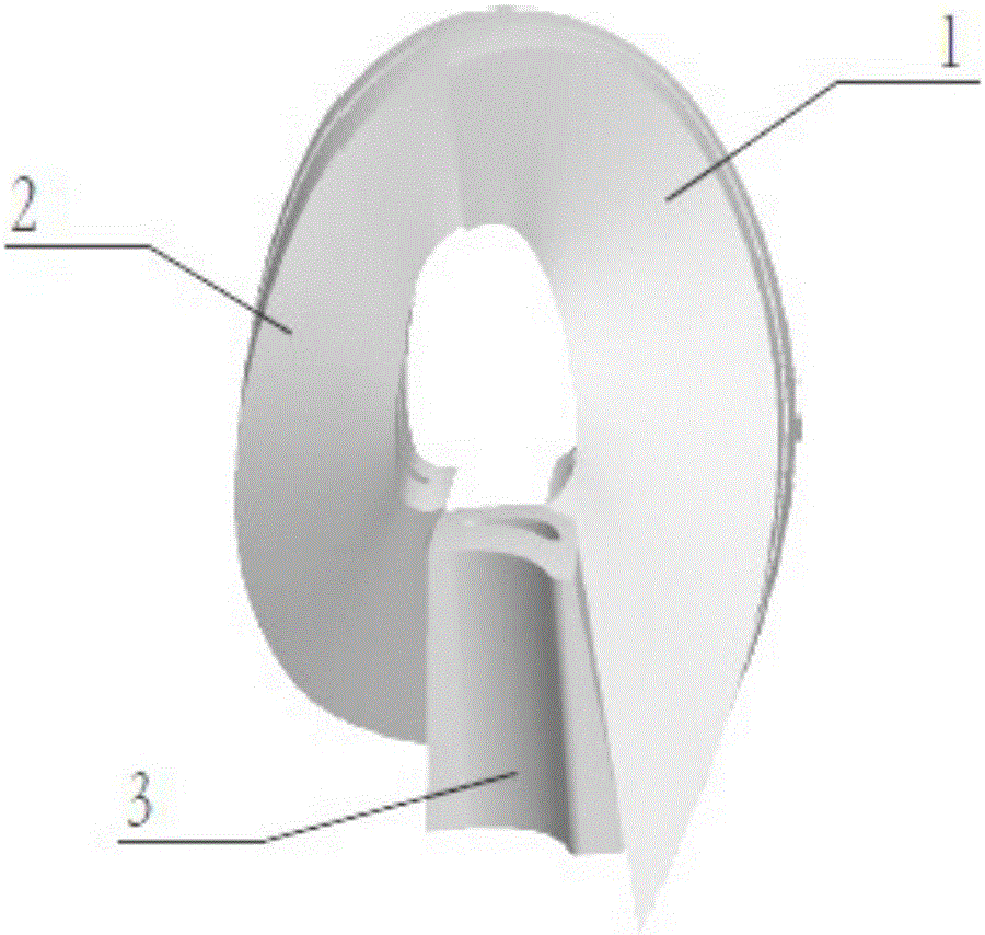 Method for calculating flow field of hydraulic torque converter