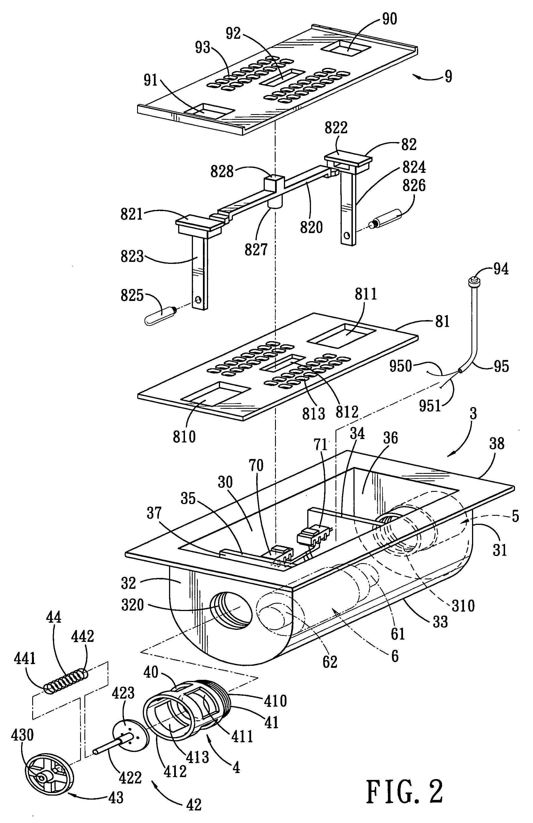 Air pump assembly for inflating and deflating an inflatable article