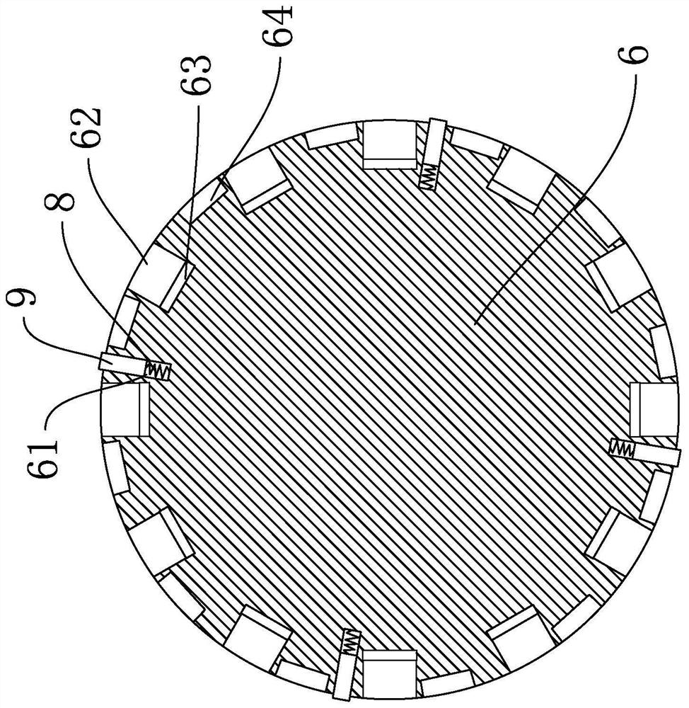 Stamping device for forming bearing retainer