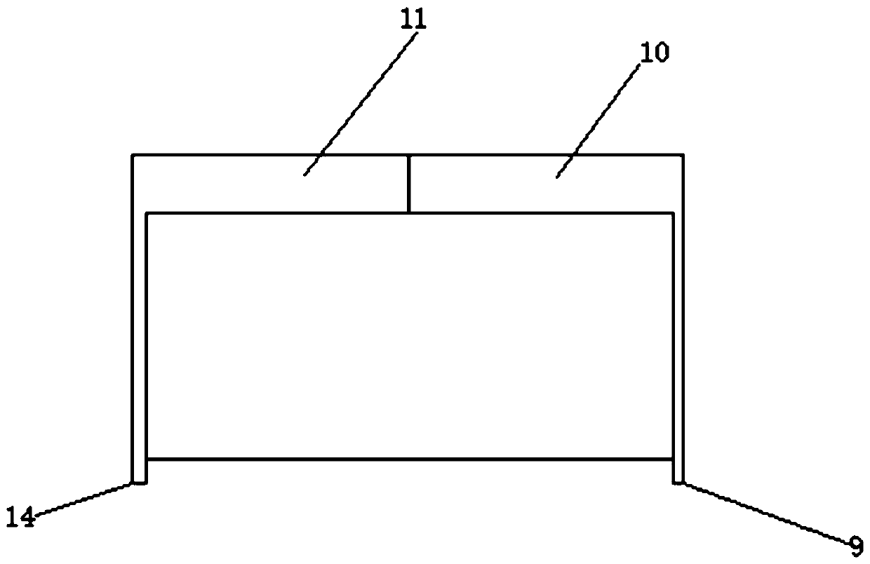 Waterproof construction device suitable for steel structure building