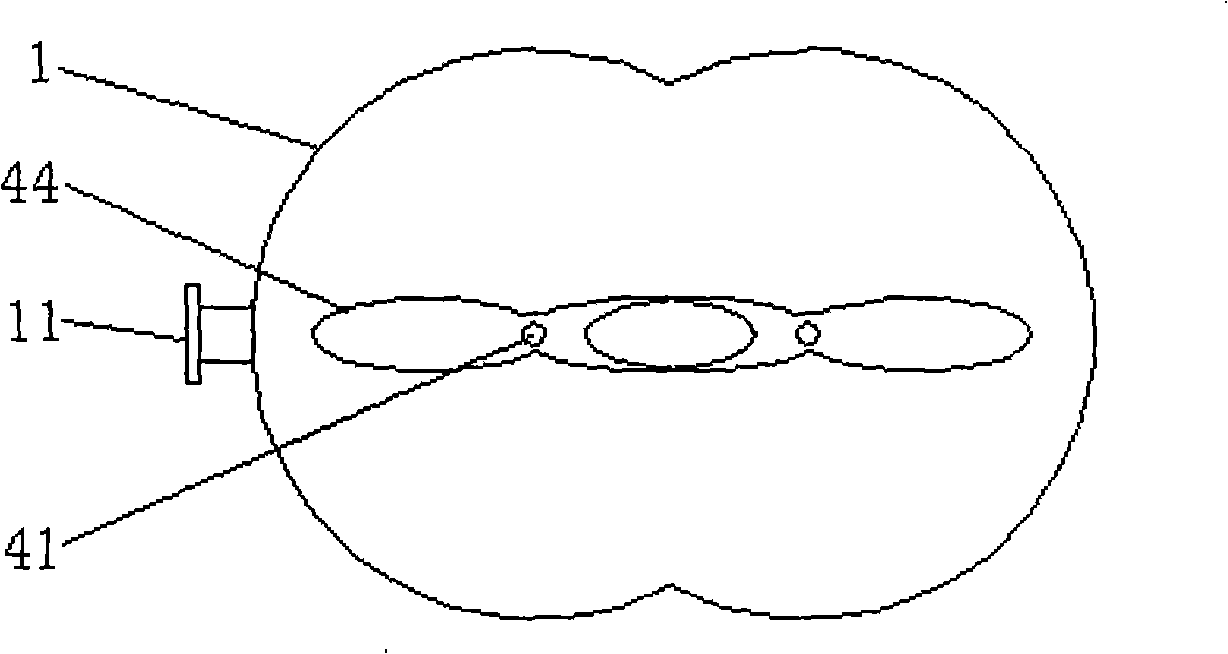 Polymer agitating device