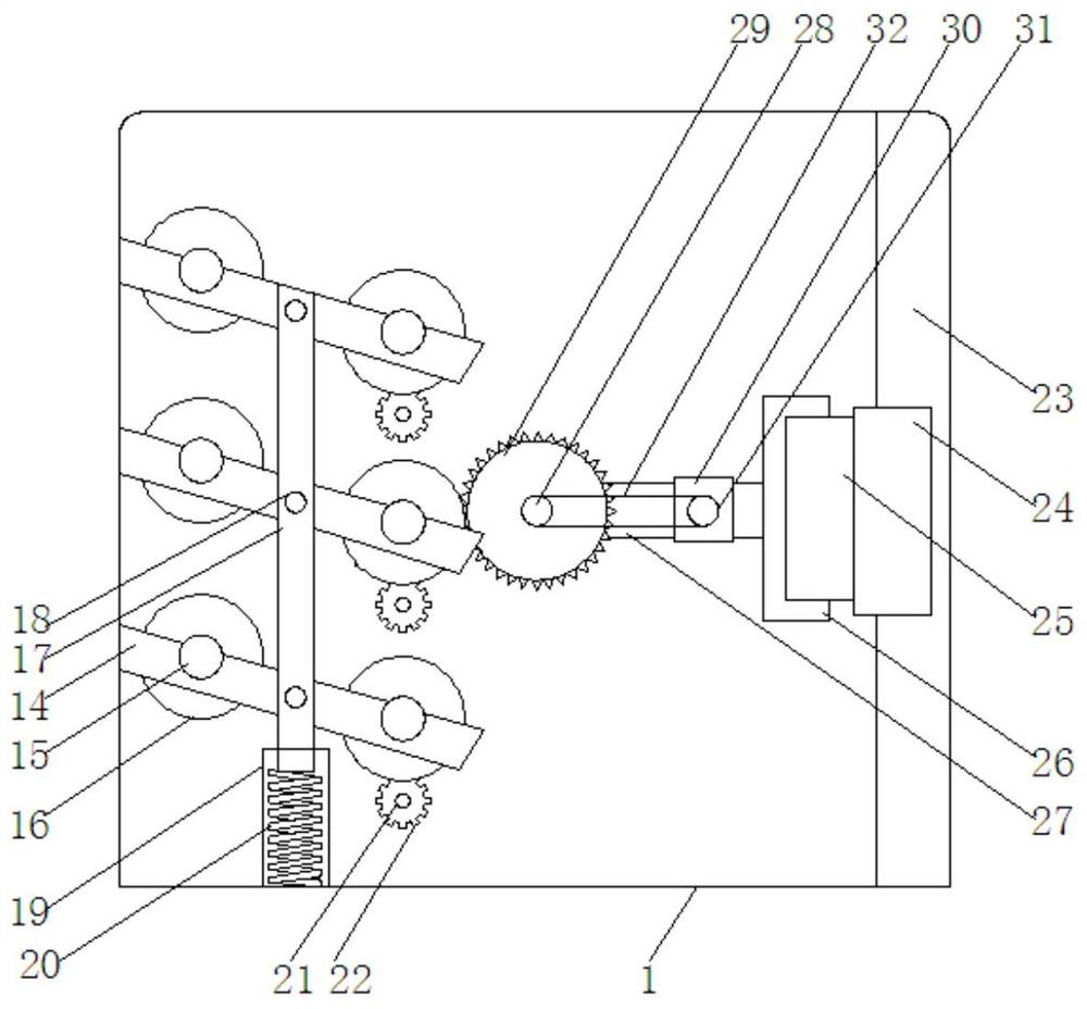 A high-efficiency garment accessories cloth cutting machine