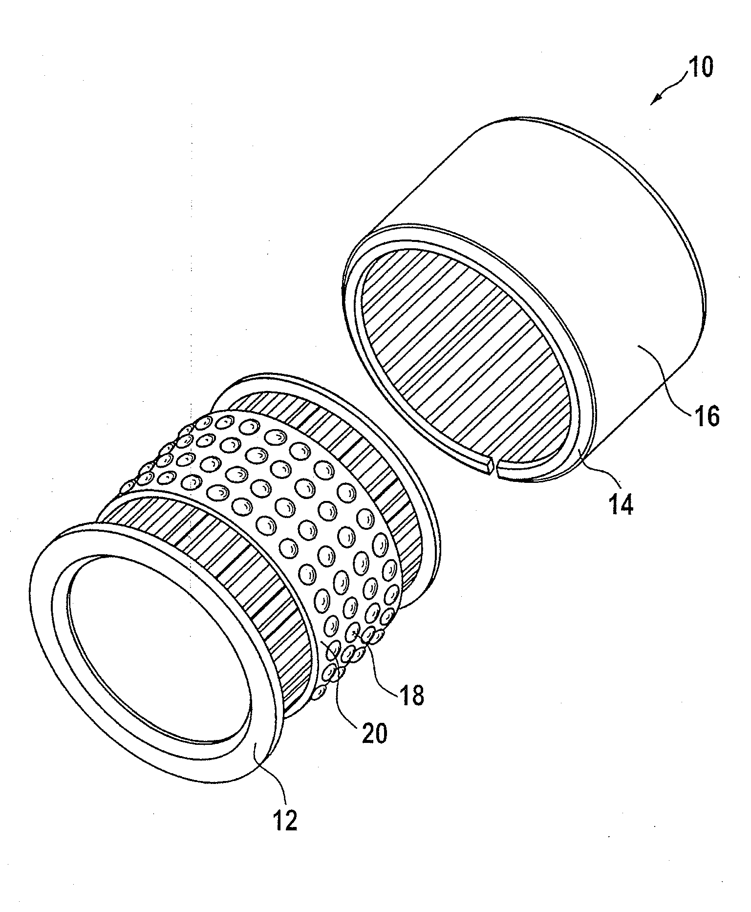 Bi-directional coupling with axial disengagement