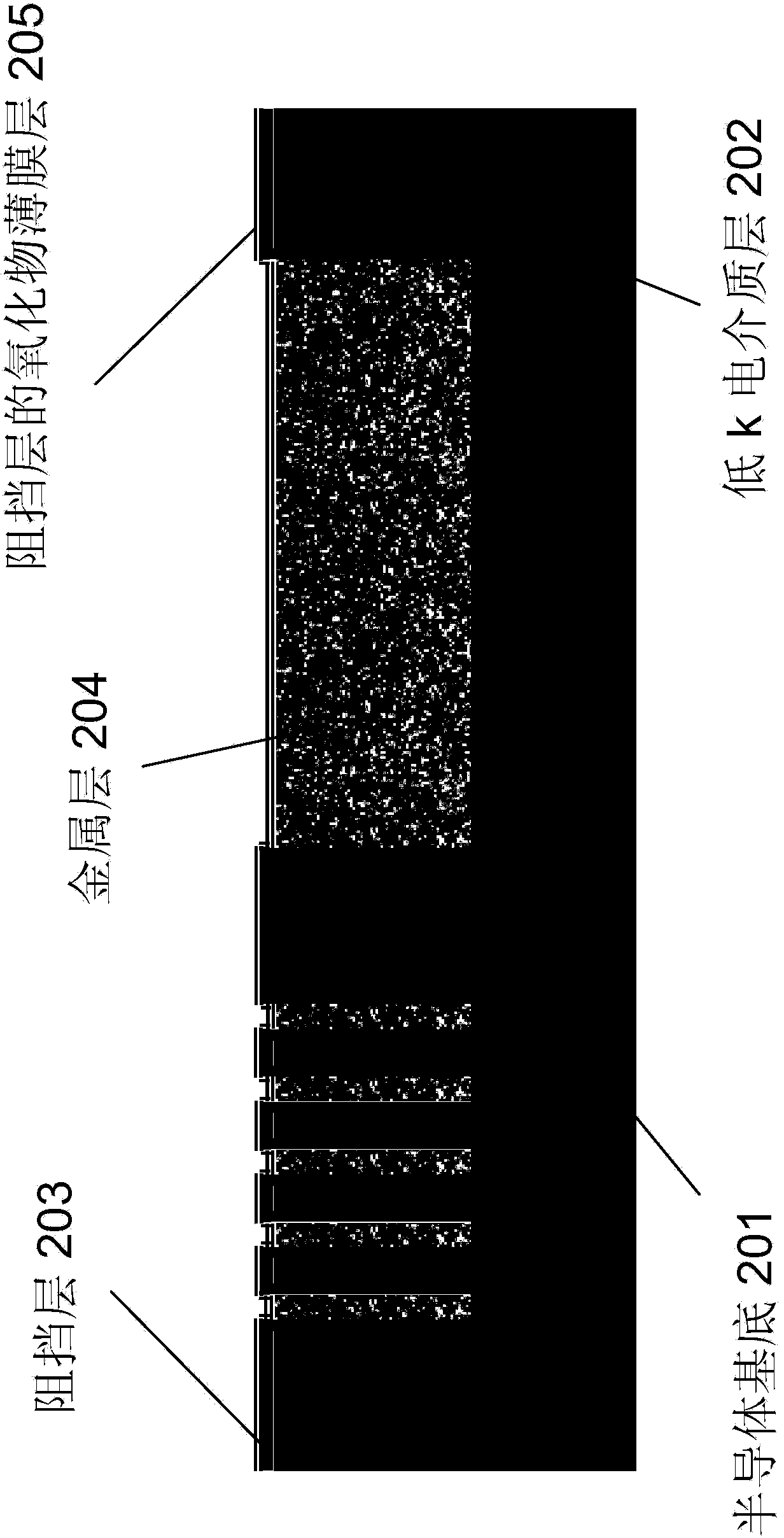 Barrier layer removal method and barrier layer removal device