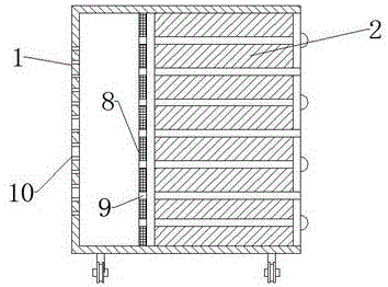 AC low-voltage draw-out switch cabinet convenient for maintenance of parts and components