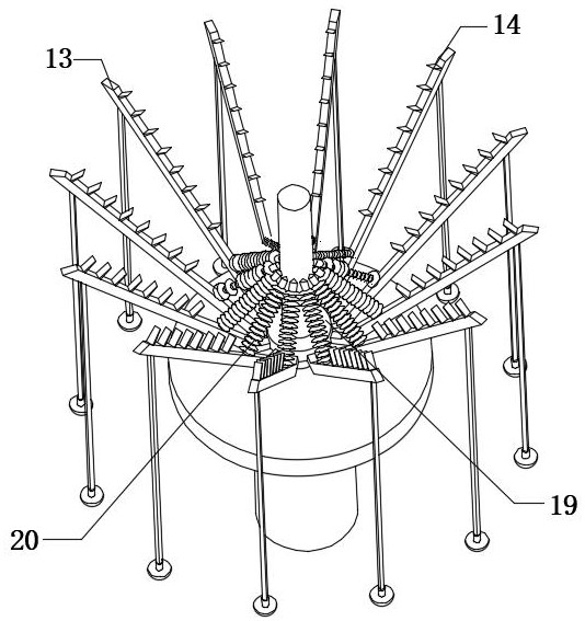 Storage device for meat processing