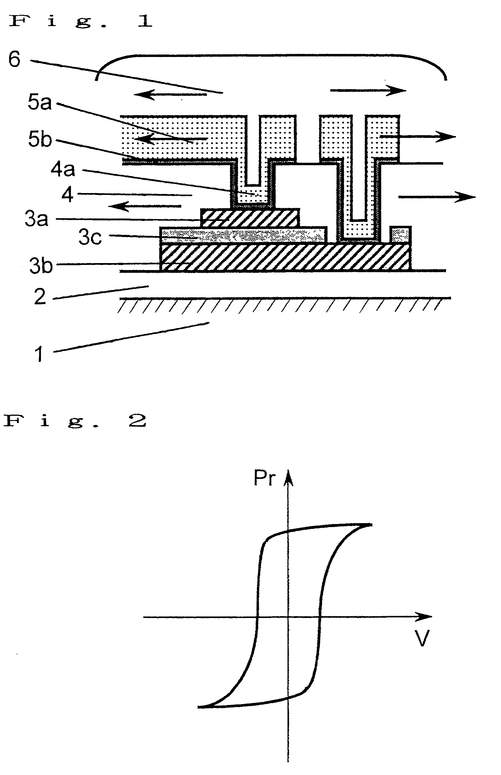 Semiconductor device having a ferroelectric capacitor with tensile stress properties