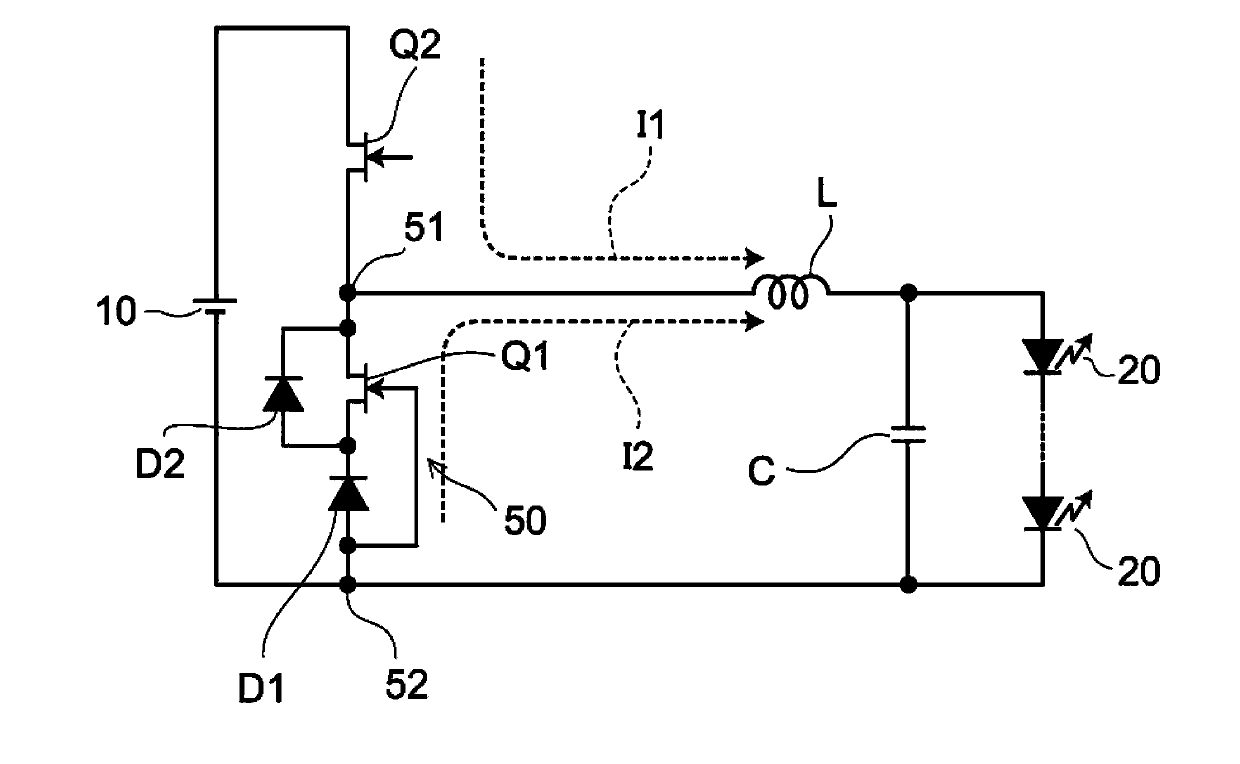 Rectifier circuit and power source circuit