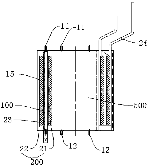 Transformer with circulating liquid cooling function