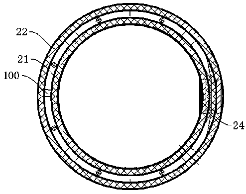 Transformer with circulating liquid cooling function