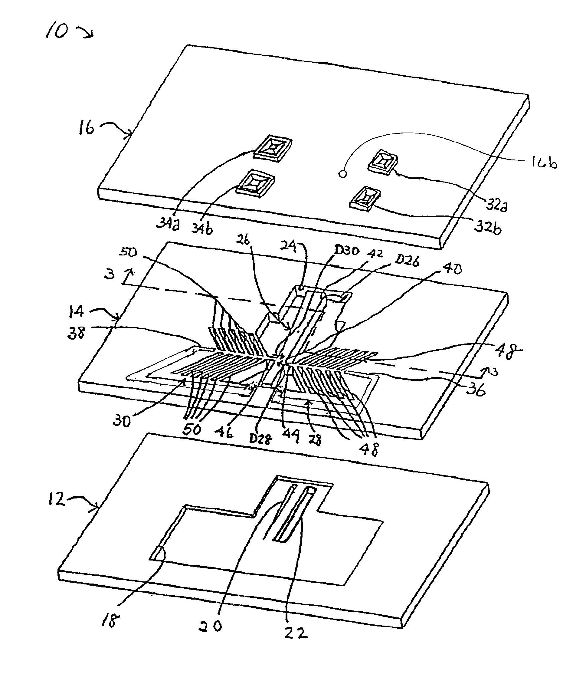 Proportional micromechanical valve