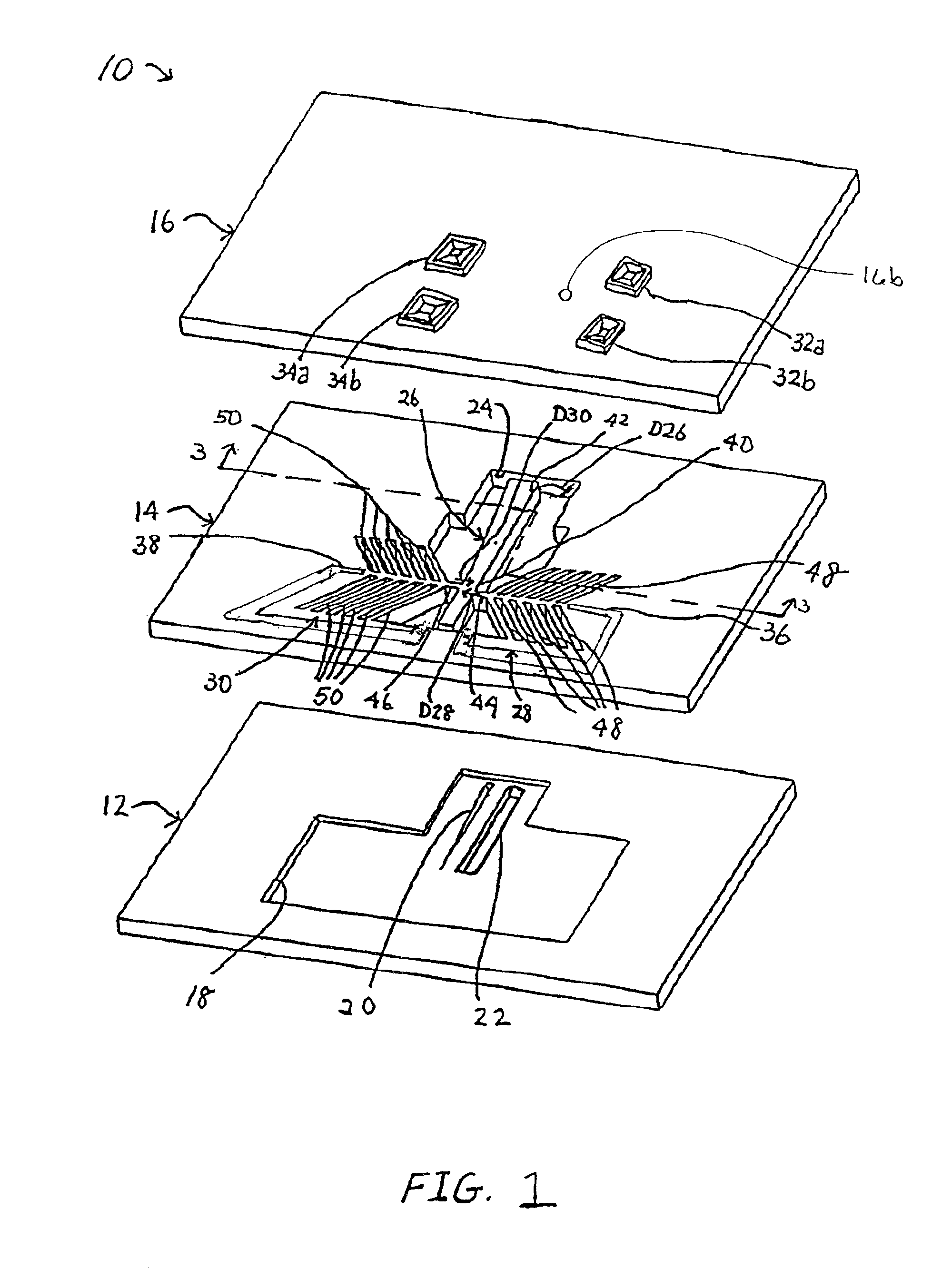 Proportional micromechanical valve