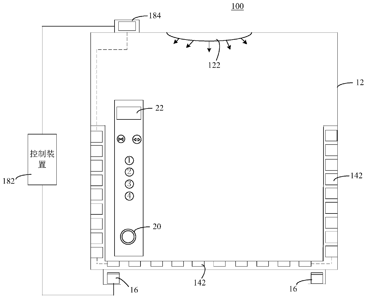 Elevator car, operation control method and elevator