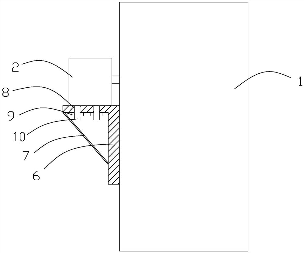 Dust gas and organic waste gas purification and filtration environmental protection treatment system