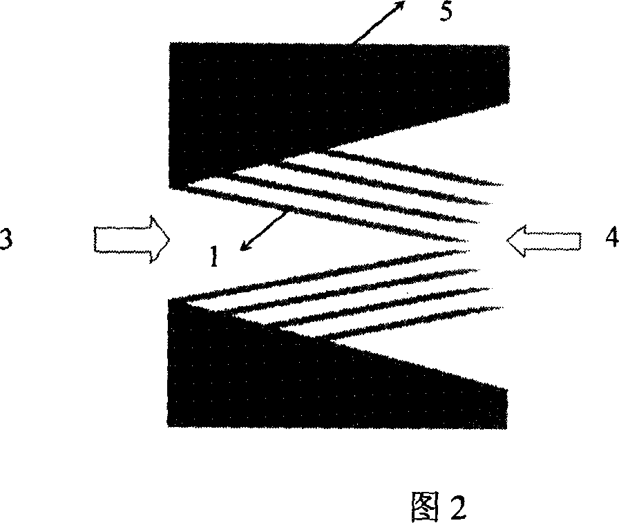 Microvalve integrated in flow passage