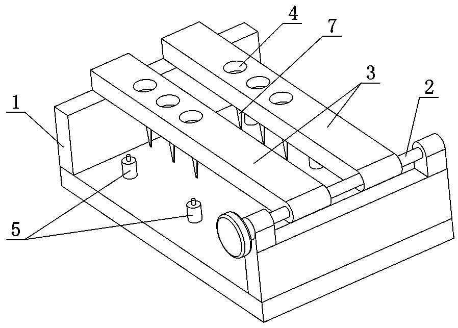 Shifting device for dial switches