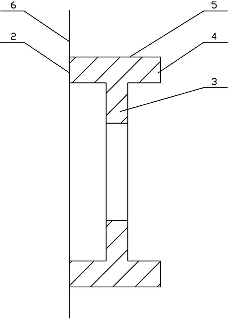 Milling processing method for inner molding surface of opening end head of thin-walled structural member