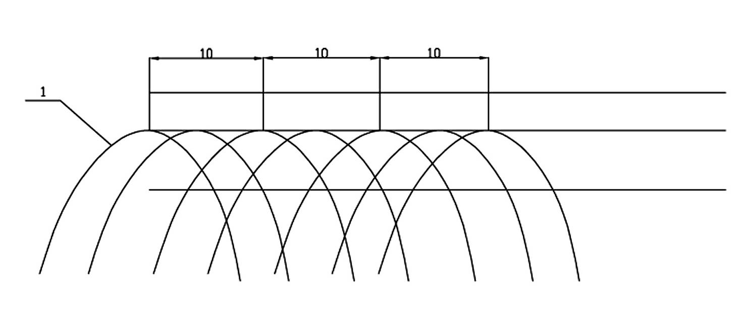 Milling processing method for inner molding surface of opening end head of thin-walled structural member