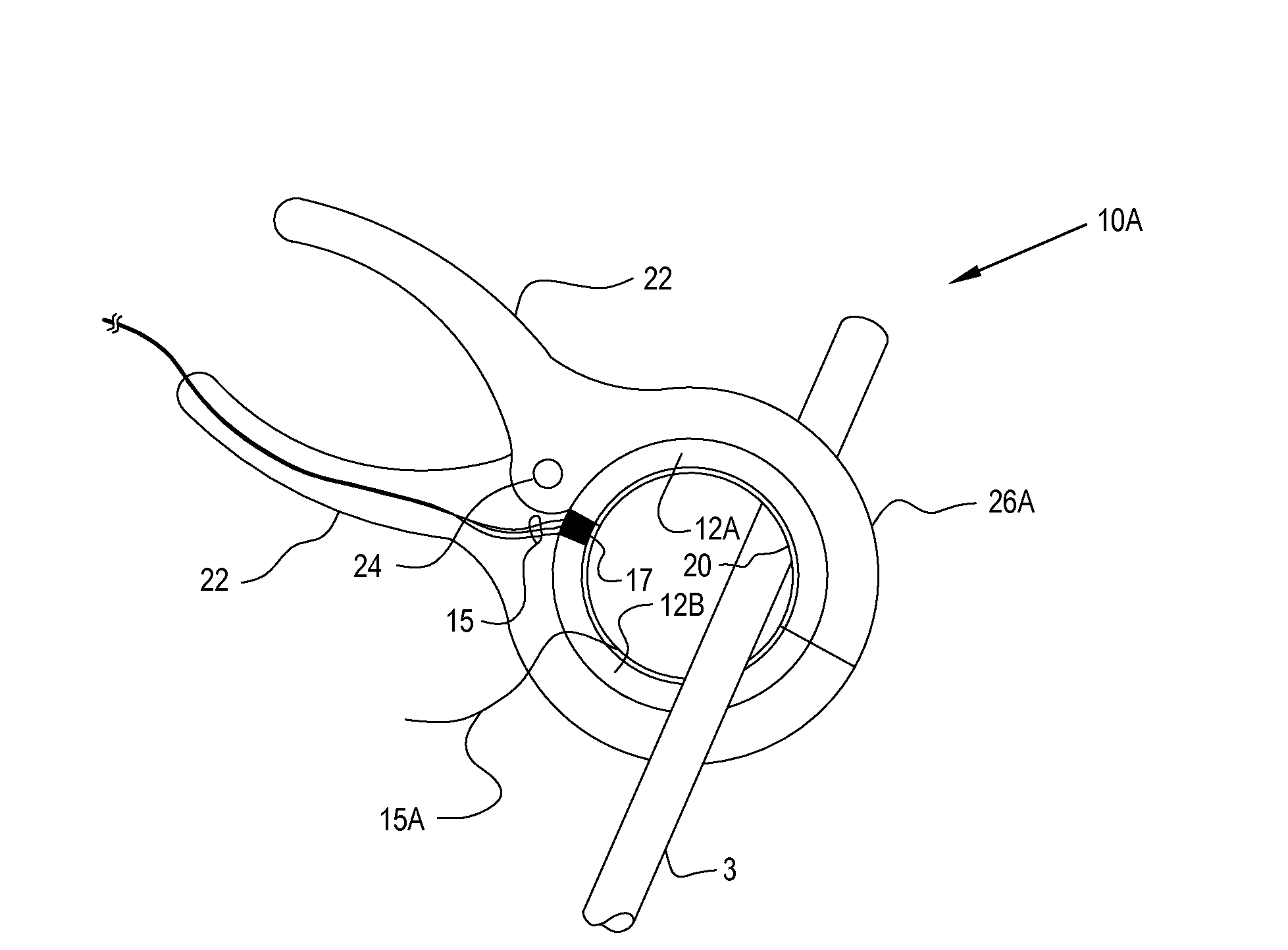 Non-contact current and voltage sensing clamp