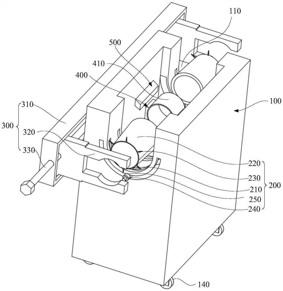 High-voltage cable joint processing equipment based on crimping technology