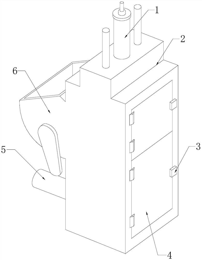 Paper garbage recycling device