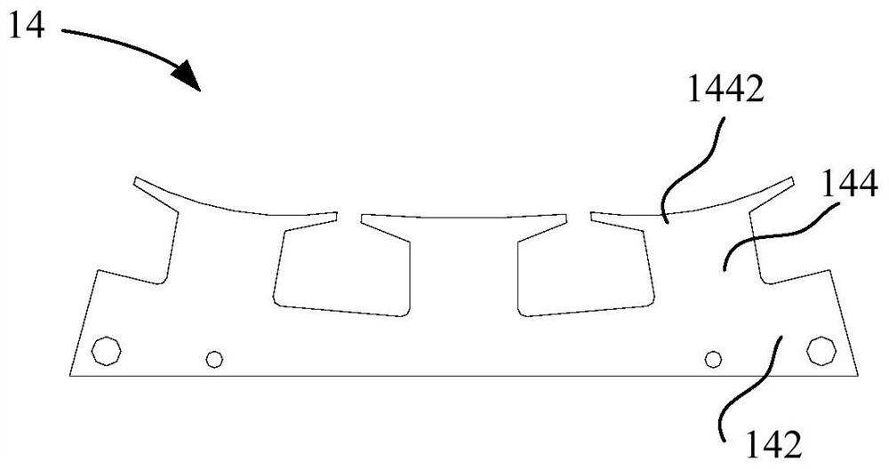 Motor, air supply device and household appliance