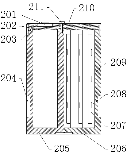 A portable cutlery bag