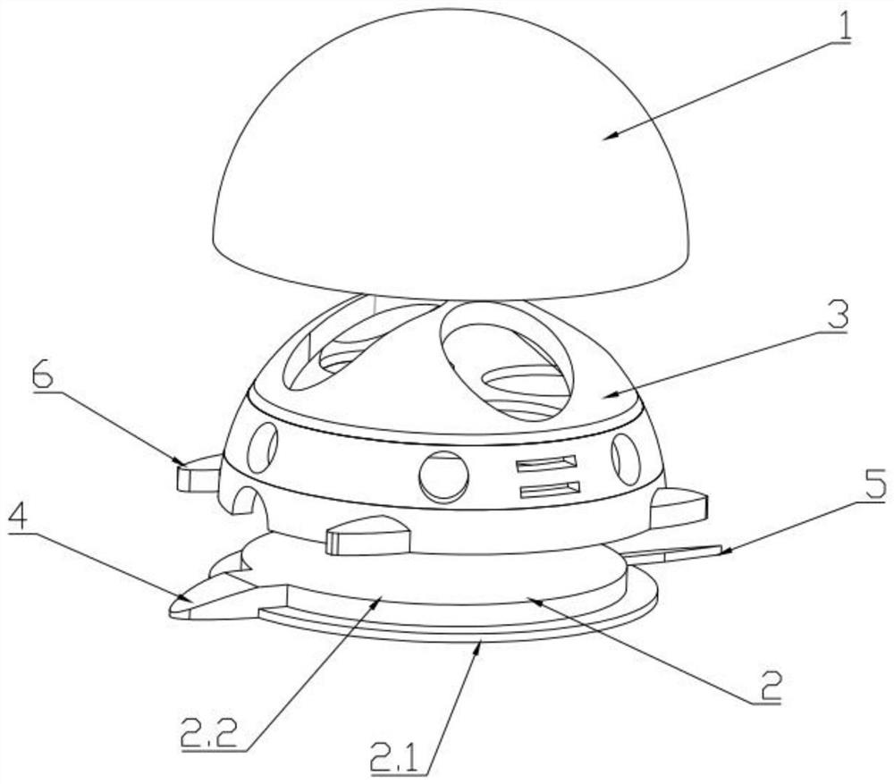 Portable indwelling needle fixing device for children