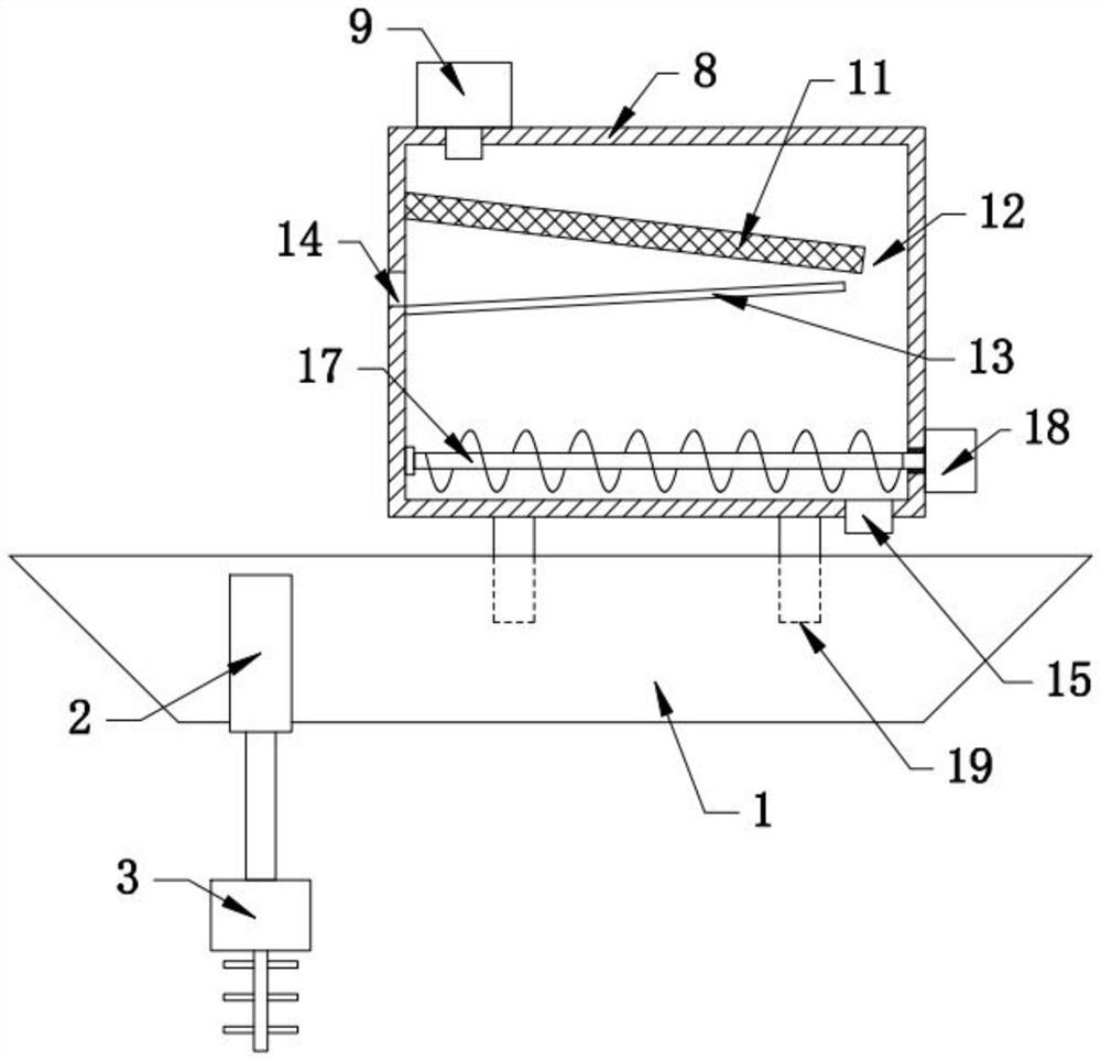 Dredging device for water conservancy project