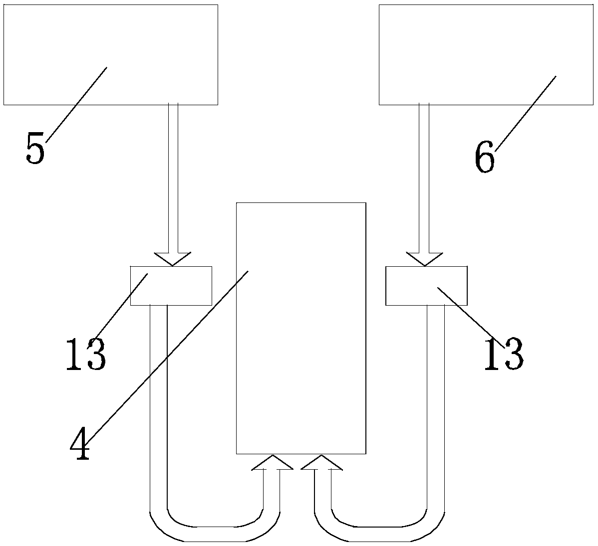 Easily controllable multi-stage series gas generator and chlorine dioxide generator