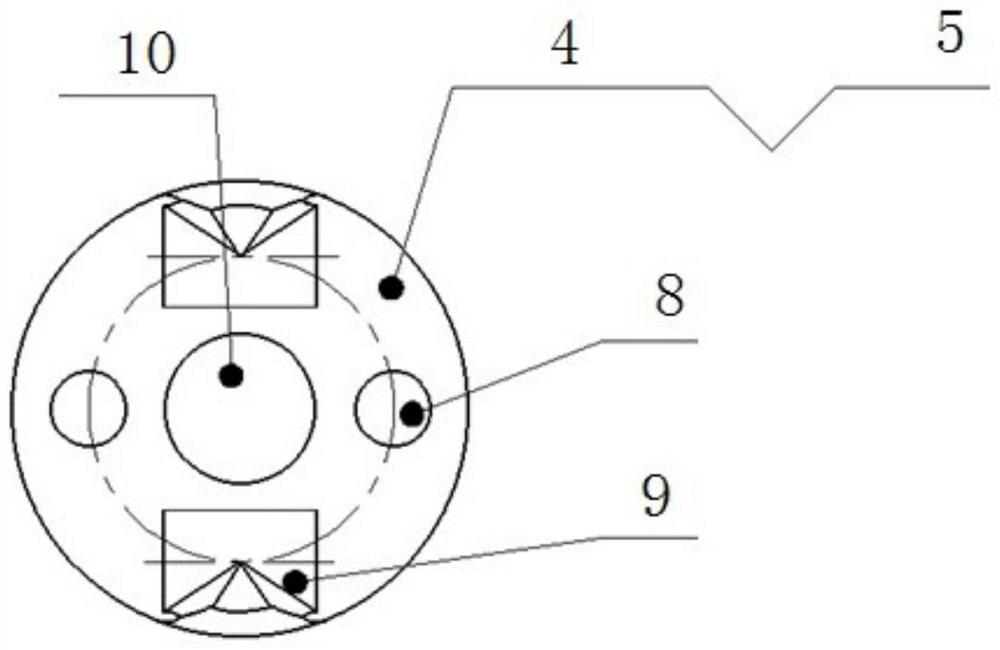 An assembled linear leaf spring for a refrigeration compressor